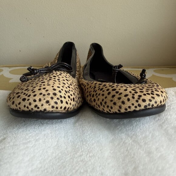 Aerosoles Bell Cheetah print flats, with a round toe shape, women's size 9 - Picture 8 of 12